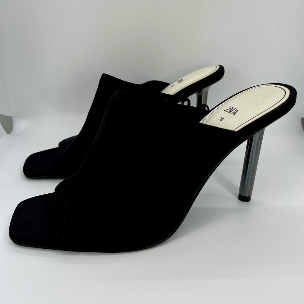 ZARA - Neoprene Heeled Slides